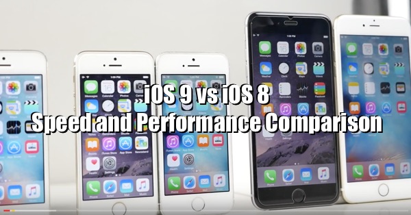 アップデートすべき Ios 9 Vs Ios 8 4 1 Iphone各機種のスピード比較動画が公開 小龍茶館