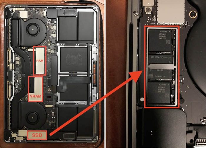 Touch Bar搭載の新型MacBook ProのSSDは取り外し不可能、バッテリーも ...
