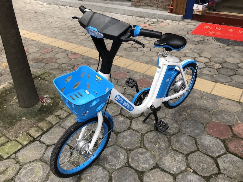 中国のシェア電動バイク「哈罗助力车（哈羅助理車）」に乗ってみました