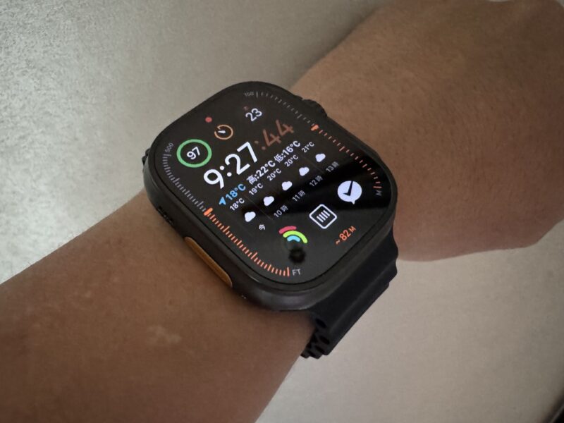 Apple Watch Ultra 3（中国本土版）買ってみた。開封の儀とファースト